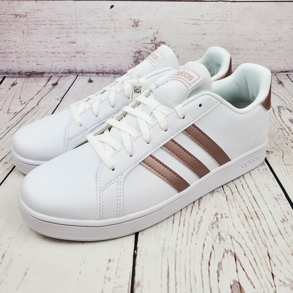 New Adidas Grand Court Light Granite - Picture 3 of 8
